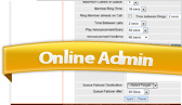 Online Admin Control